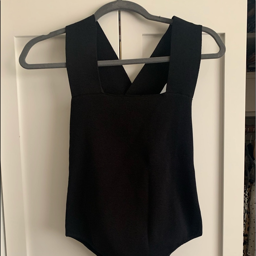 LF black bodysuit
